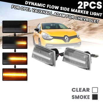 

2x Turn Signal Light Side Repeater Lamp 12VLED Side Marker Day Light Panel Lamp for Opel Vauxhall for Zafira B for Chevrolet