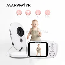 Радионяня Беспроводная видео няня детская няня камера детский телефон камера ночного видения Детская камера с монитором двухстороннее аудио VB603