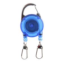 Fly Fishing Retractor Tools Fishing Retractable Key Ring Holder Extractor Fishing Buckle Fishing Gear Accessories