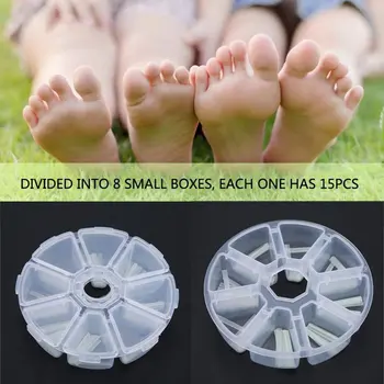 

120pcs/box Ingrown Toenail Correction Straightening Clip Toe Nail Sticker Patch Correction Pedicure Foot Care Tool
