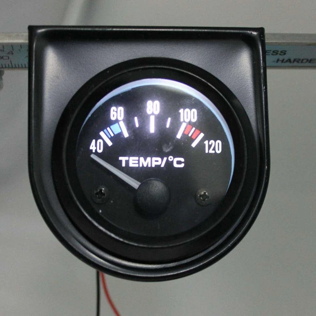 Elektrische Wassertemperaturanzeige, 2 40 ℃ - 120 ℃ Universal Car Truck  Digitale Wassertemperaturanzeige : : Auto & Motorrad