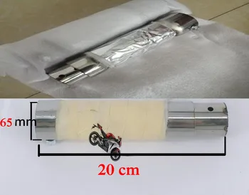 

Diameter size 45 mm 46.3mm 48mm 50mm 60mm 63mm 65mm DBkiller suitable for 883 1200 48 modified VH exhaust 750 special silencer