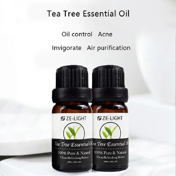 

Bio Pure Tea Tree Essential Oils For Humidifier Aromatherapy Diffusers Massage Oil Acne Relieve Stress Skin Care 10ml Huile