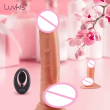 Беспроводной фаллоимитатор Luvkis для женщин реалистичный