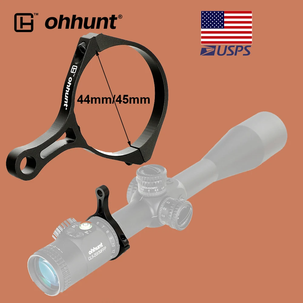 Тактический переключатель ohhunt крепление для прицела с рычагом диаметр трубки 44