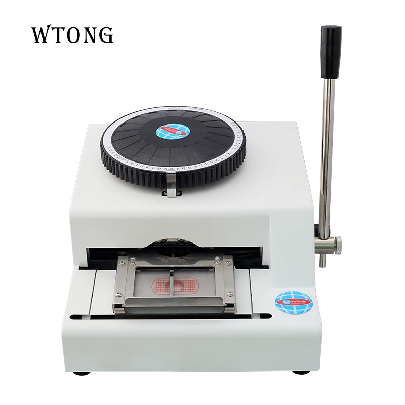 Dog Tag Machine Embosser 52 Characters PET Tag Manual Stainless Steel  Embossing Press Machine Factory Price - AliExpress