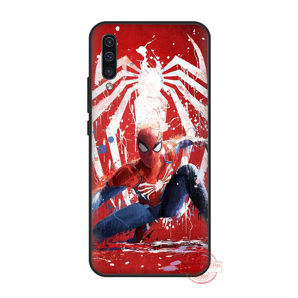 7 WEBBEDEPP 176N Marvel Человек-паук комиксы чехол для samsung A6 A7 A8 A9 A10 A20 A30 A40 A50 A60 A70 M10 M20 M30 M40 - Цвет: 7