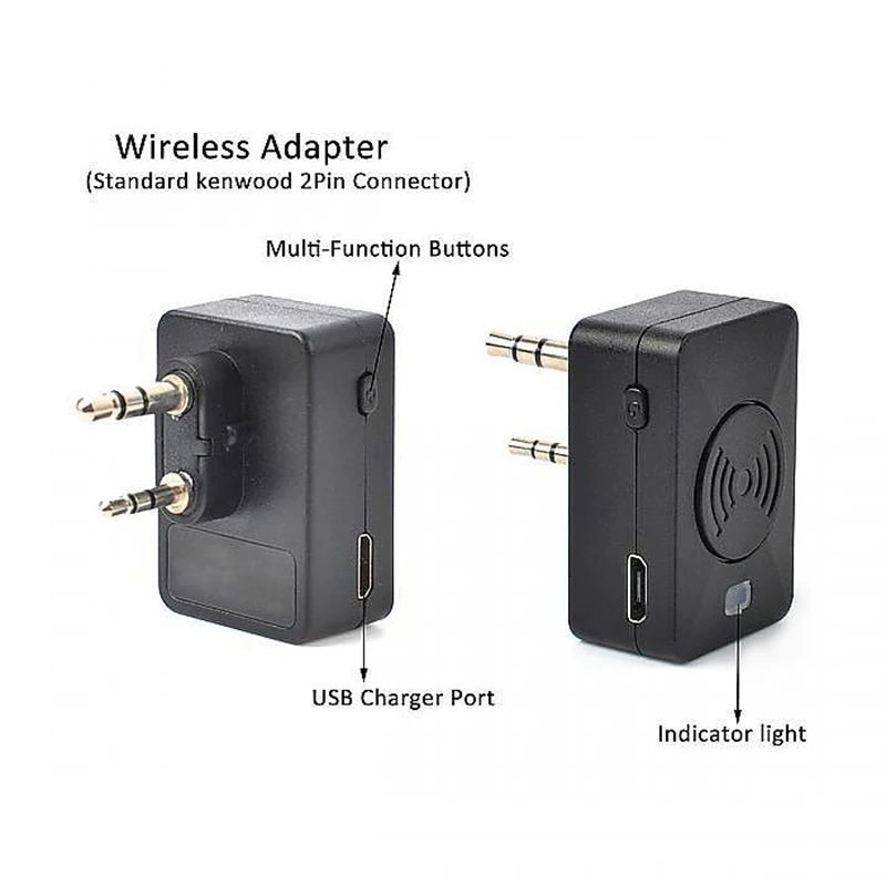Горячая трубка беспроводной PTT HT Walkie Talkie Bluetooth гарнитура для Baofeng UV-5R 5RA/B/C/D/E UV-3R