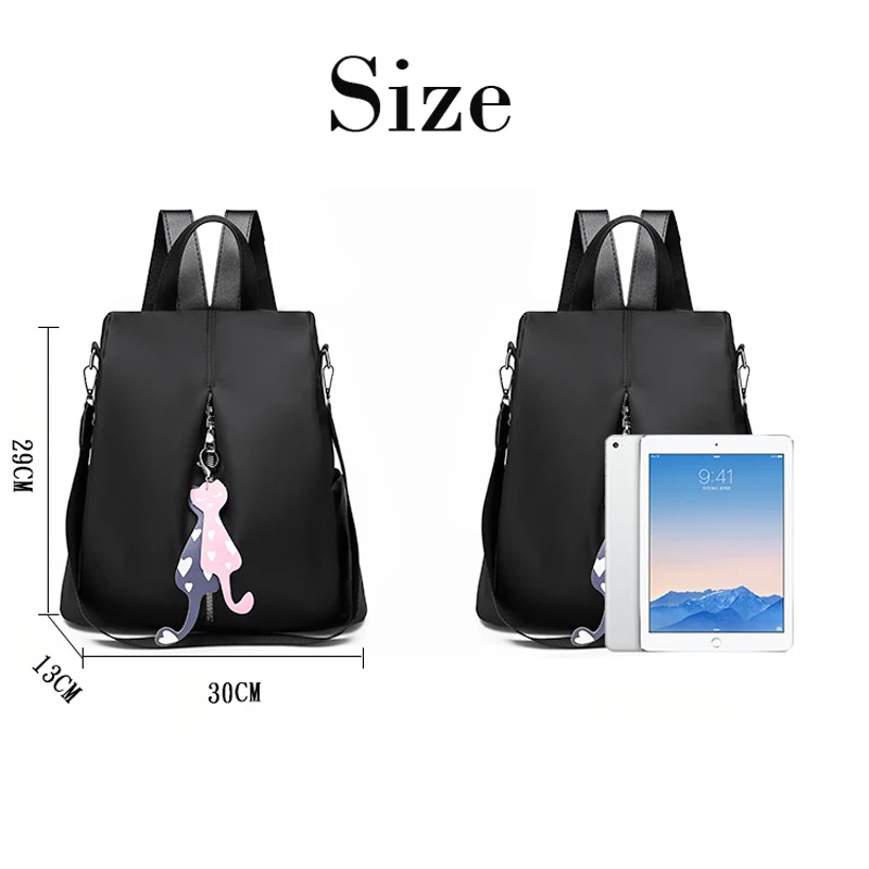 Местный сток Модный водонепроницаемый рюкзак в стиле Оксфорд для девочек школьная сумка высокого качества женские рюкзаки Mochila Feminina