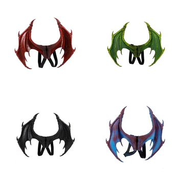 

Halloween carnival kids children cosplay demon dragon wings