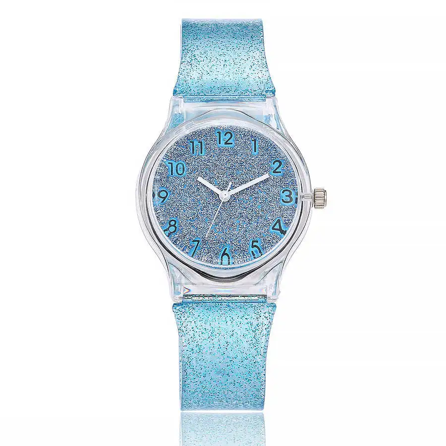 

New fashion watches, transparent plastic silicone Women Cute Lovely Ladies Dress watch exclusive wrist watches for women