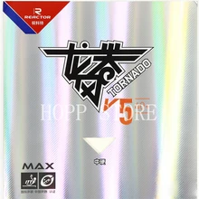 Reactor TORNADO V5 Table Tennis Rubber Sticky forehand Loop Original Reactor V5 Ping Pong Sponge