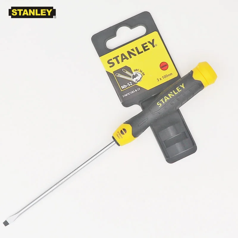 Stanley 1 pcs lifetime guarantee 3mm 5mm slotted screwdriver flat head
