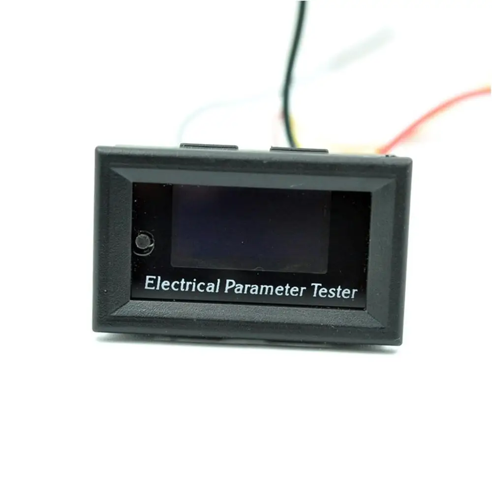 DC 100V 10A O светодиодный вольтметр постоянного тока Амперметр Многофункциональный светодиодный цифровой измеритель мощности высокотемпературная батарея Емкость тестер напряжения