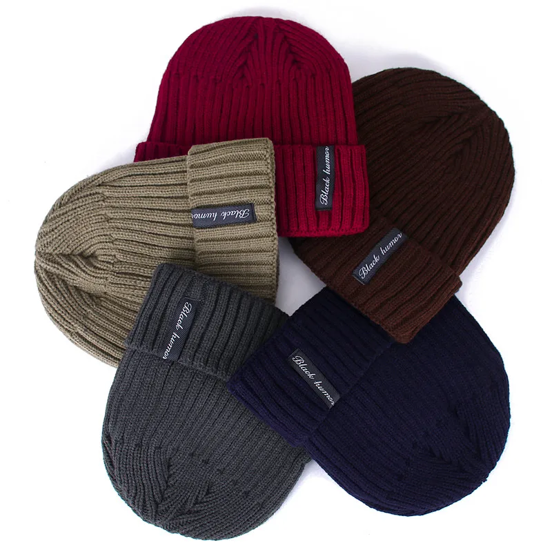 New Unisex Letter Warm Winter Hats 