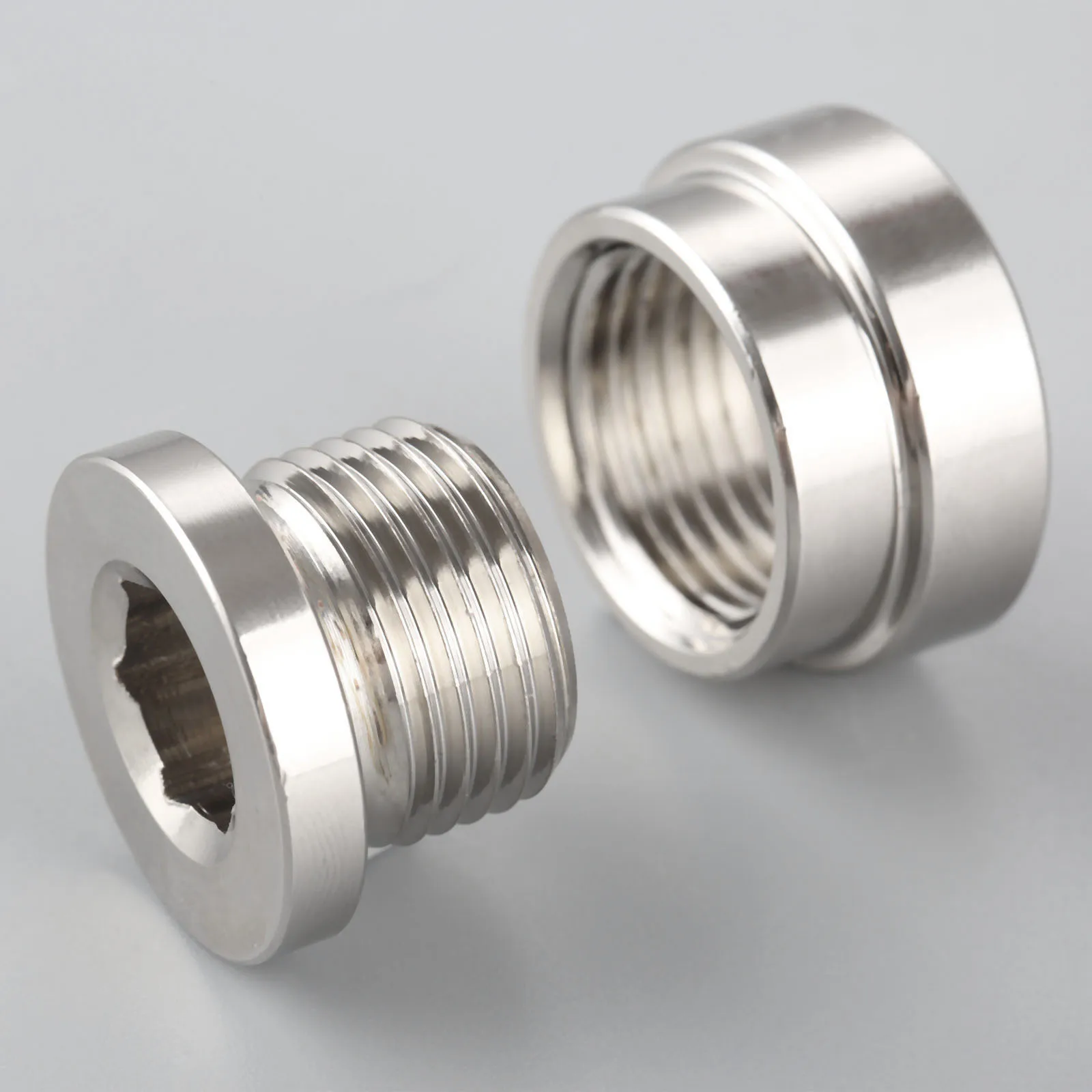 Yetaha 2 комплекта Универсальный кислородный датчик O2 ступенчатый монтажный босс и