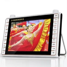 Портативный 13 дюймов видео игры машина FM Радио стерео Динамик может TF карта u-диск MP3 плеер Запись электронная книга аудио HD закаленное Экран