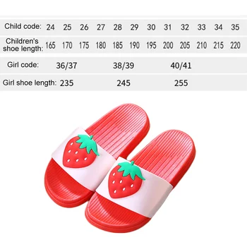 

Summer Female Slippers Bathroom Home Slippers Fruit Sandals Women Girls Non-slip Shoes Casual Slippers Beach Slides
