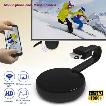

Wireless Display Dongle,WIFI Portable Display Receiver 1080P HDMI Miracast Dongle for iOS iPhone iPad/Mac/Android Smartphones