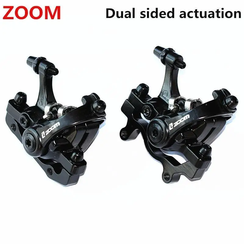Bicycle Rear Disc Brake Mechanical Caliper Disc Brakes Cycling Double Brake, bicycle disc brakes