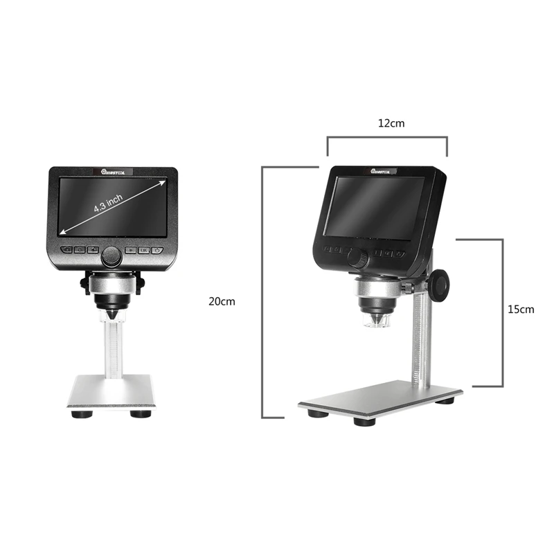  MUSTOOL G610 WIFI 2MP 4.3inch LCD Microscope Support IOS Android System Built-in Rechargeable Batte