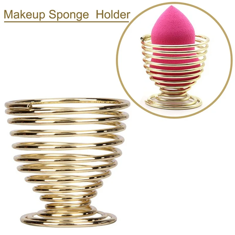 

1pcs Beauty Makeup Sponge Blender Holder Drying Rack Stand, Makeup Sponges Stand, Powder Puff Sponge Support Display Stand,Makeu