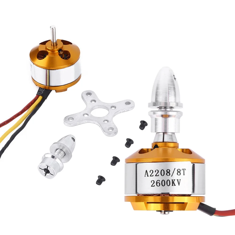 1pcs XXD A2208 KV1100/KV1400/KV2600 2 3S Brushless DC Electric Motor