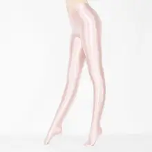 Xckny Nieuwe Kleur Plus Size 3XL Satijn Glad Ondoorzichtige Panty Bright Panty Sexy Zijden Kousen Japanse Slim High Waisted