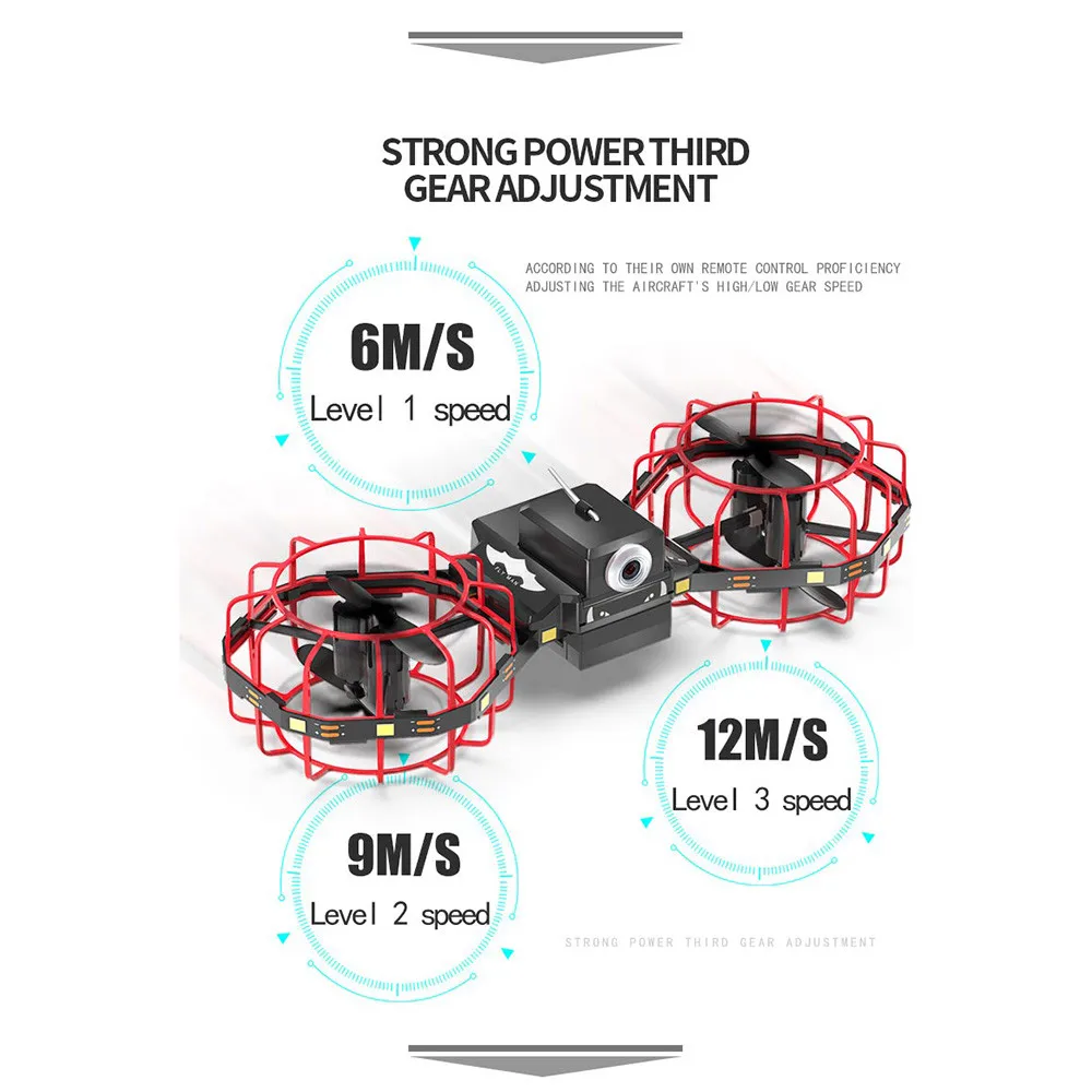 M3 2,4G WiFi FPV 5MP 720P камера складной с постоянным воздушным давлением RC Квадрокоптер