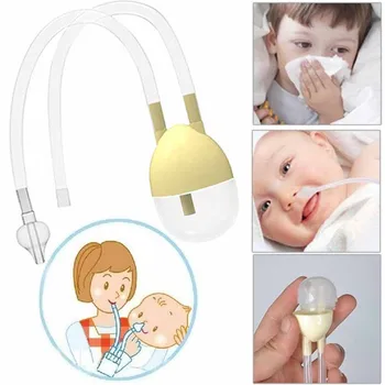 

Baby Safety Nasal Mucus Runny Aspirator Nose Cleaner Vacuum Suction Healthy Nasal Aspirator High Quality 2019