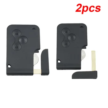 

2Pcs Remote Keys High Quality Chip For Renault Megane Spare Accessories 433MHZ