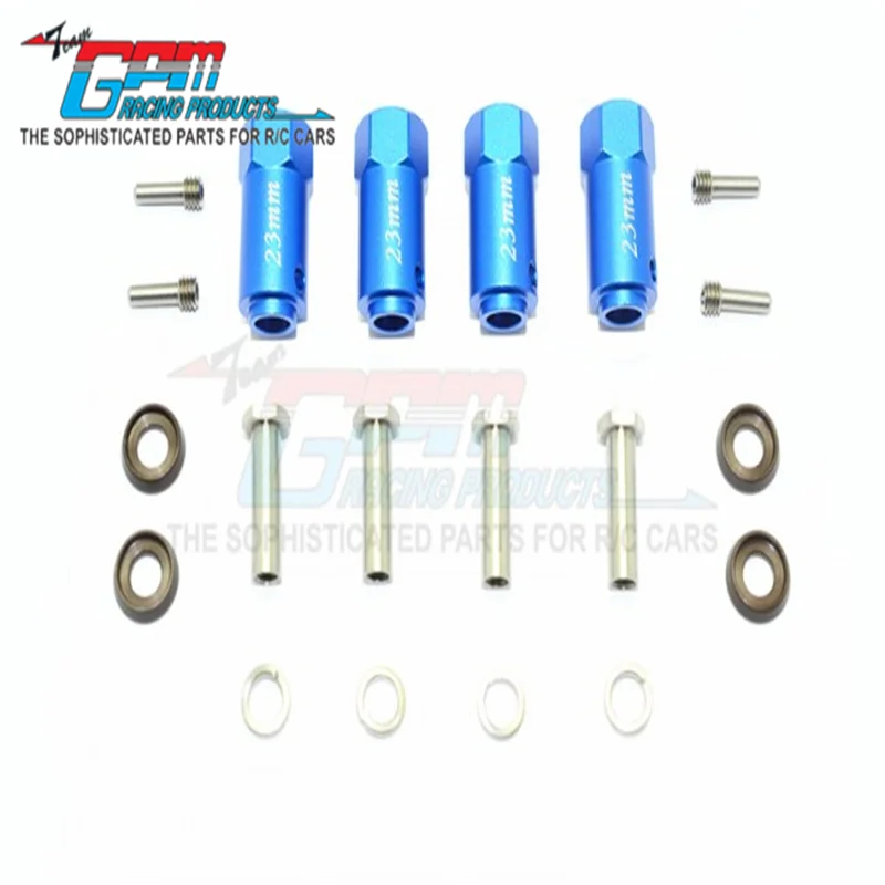 

GPM алюминиевые шестигранные адаптеры 23 мм фотоэлемент для TRAXXAS THICK-20PC 82056-4 RC Upgrade