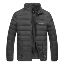 Мужской пуховик на утином пуху, осенне-зимняя теплая Повседневная пуховая куртка со стоячим воротником, Мужская Легкая однотонная верхняя одежда, пальто