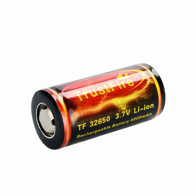1Pc Flat Top 32650 6000mAh Li-ion 3.7V Rechargeable Lithium Battery for Flashlight Digital Products Wholesale Drop Ship | Электроника
