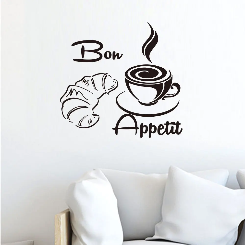 Bon coffee Generation резные съемные наклейки на стену для гостиной спальни дивана стены Настраиваемые