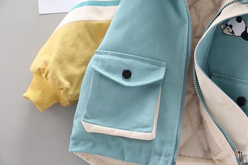 Children Outerwear Coat Winter Boys Girls Leisure Sport Jackets Infant Warm Baby Parkas Thicken Kids Hooded Clothes downcoat
