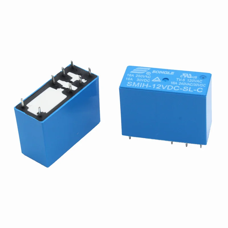 SMIH 05VDC SL C 12VDC 05 12 24 V реле 16A 250V 8pin новый оригинальный 10 шт./лот|Реле| |