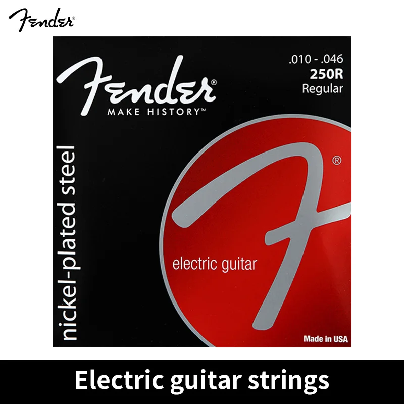 Струны для электрогитары Fender Super 250R 205L из никелированной стали 1 комплект 6 шт. |