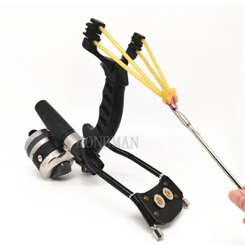 

2020 Slingshot shooting fishing slingshot bow and arrow shooting powerful fishing compound bow catching fish high speed hunting