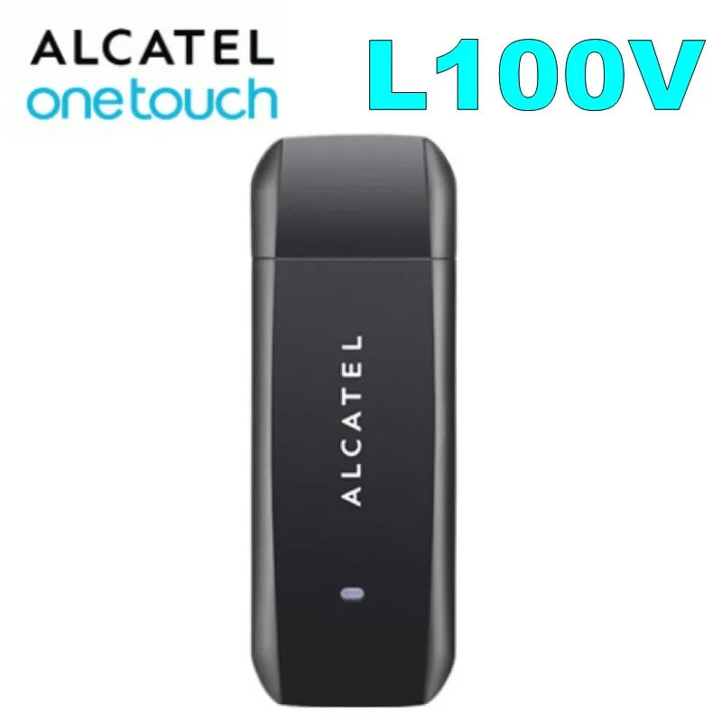 Разблокированный Alcatel One Touch L100V 4G LTE мобильный широкополосный USB модем 4 ключа со слотом для sim-карты