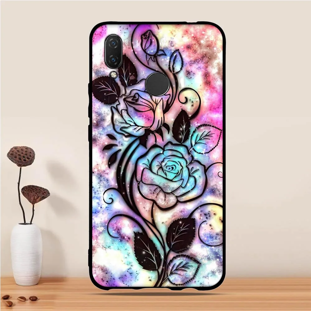 35 Чехол для huawei P Smart Plus 6,", чехол на заднюю панель, силиконовый, с рисунком, симпатичные, из мягкого ТПУ, Coque Capa Funda для huawei Nova 3i, чехол - Цвет: 35