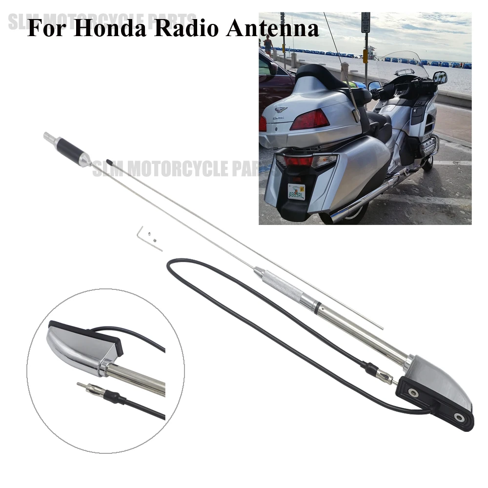 

Motorcycle Radio Radio Antenna Suitable For Honda GoldWing GL1500 2006 - 2016 Goldwing 1800 GL1800 2001-2017 2016 2015 2014 2013