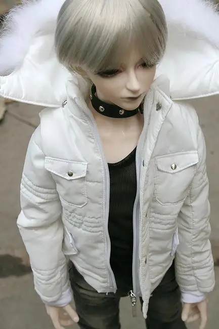 [Wamami] стеганая куртка/пальто/наряд 1/4 MSD 1/3 SD DZ AOD SD17 DZ70 70 см кукла BJD Dollfie