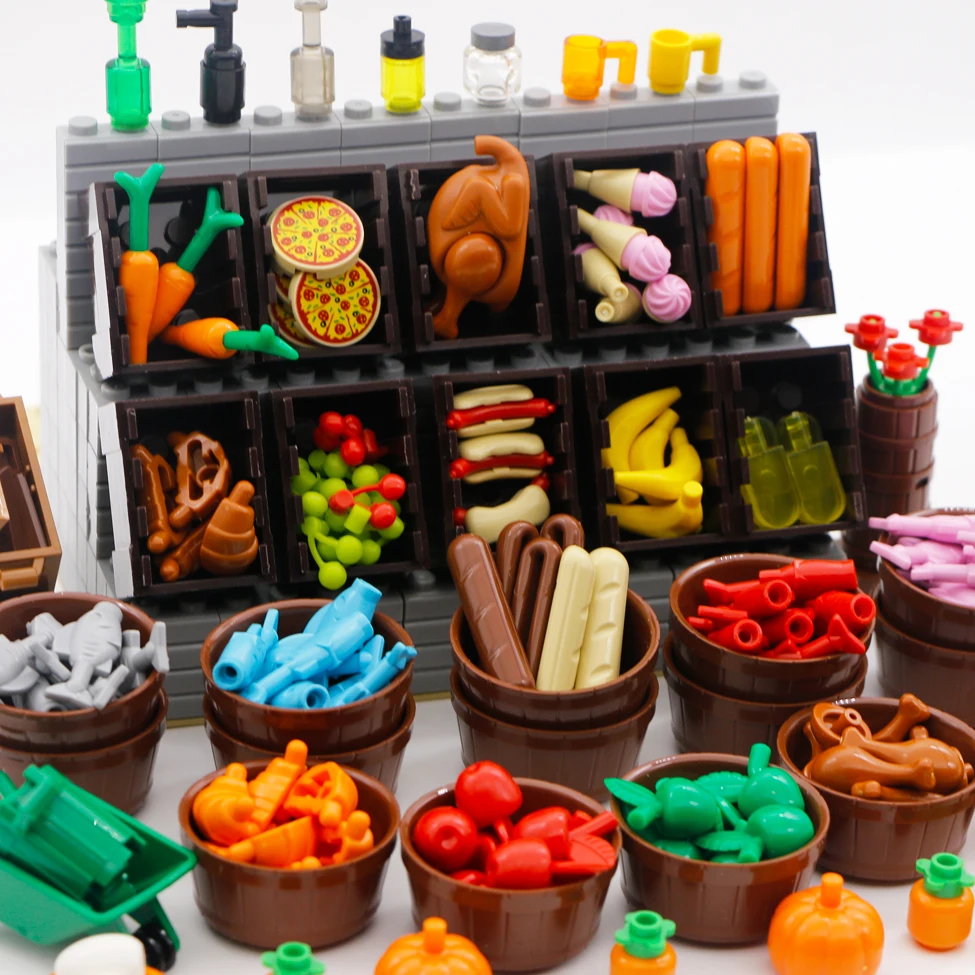 lego city food blocks