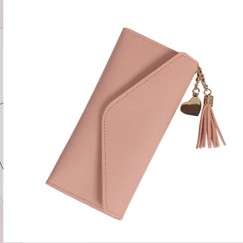 

Fashion Card Bag Women Wallet Card Case ID Porte Carte Card Holder Womens Purse Ladies Wallet Multifunction Leather Money Bags