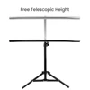 T-Shape Photo Studio Background Support Stand With Vigorously Clamp System Metal Backdrop HolderBracket For Portrait Photography ► Photo 2/6