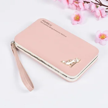 

Lovely Lady Wallets Women Long Wallets Purses Clutch Bags Phone Case For iPhone 6 Plus Lady Cute Coin Purse B88
