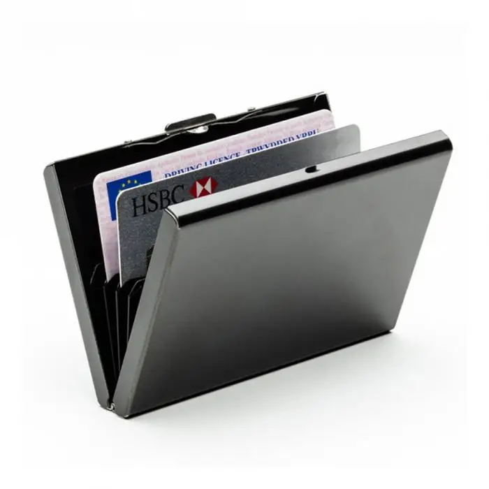 de aço inoxidável à prova dwaterproof água rfid bloqueio capa