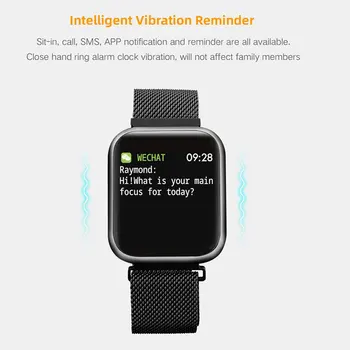 

Top P70 Smartwatch waterproof Women Smart Watch With Heart Rate Monitor Blood Pressure Blood Oxygen Sport Activity Tracker Fi