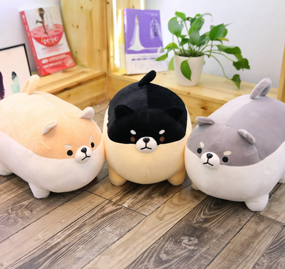 

New 40 adorable shiba Inu stuffed toys stuffed animals Corgi stuffed pillows adorable children's Christmas gift